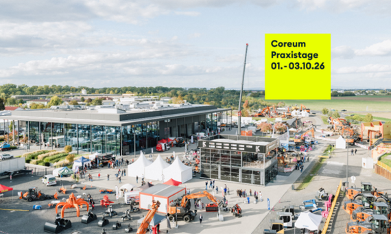 Führung über das gesamte Coreum Areal