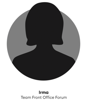 Irma, Team Front Office Forum