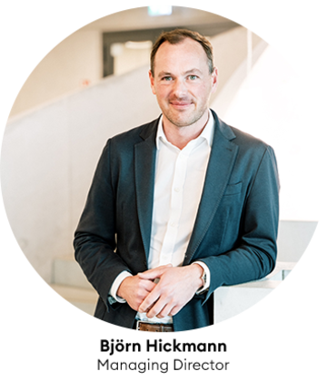 Björn Hickmann, Managing Director