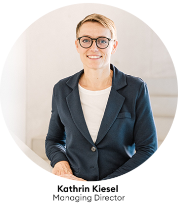 Kathrin Kiesel, Managing Director