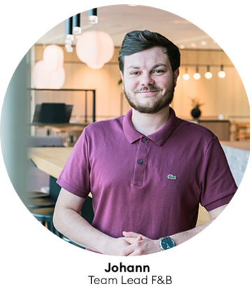 Johann Klein, Team Lead F&B