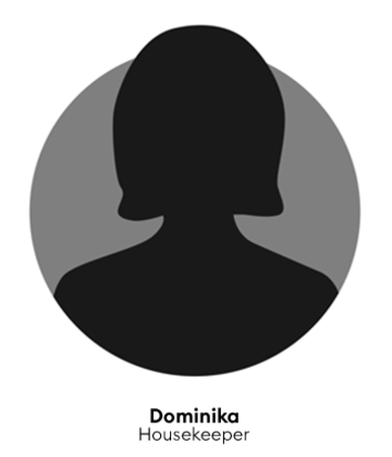 Dominika, Housekeeper