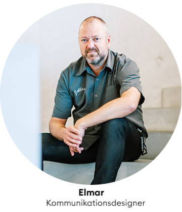 Elmar, Kommunikationsdesigner